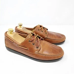 Quoddy Classic Boat Shoes Horween Cavalier Whiskey/Black (EU 41,5 UK 7,5 US 8,5) - Bild 1 von 14