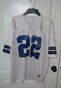 Vintage Logo 7 Dallas Cowboys #22 Emmitt Smith NFL Licensed Jersey - Picture 1 of 9