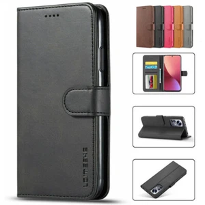Flip Leather Case For Xiaomi 14T 13T 12T Redmi Note 14 13 12 11 Pro Wallet Cover - Picture 1 of 17