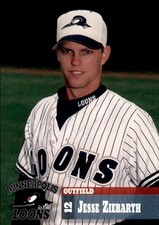 1995 Minneapolis Loons Team Issue #23 Jesse Ziebarth Anoka Cambridge Minnesota 