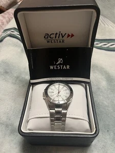 MENS Activ Westar Watch NEW WITH DEFECTS BATTERY DOES NOT WORK - Picture 1 of 1