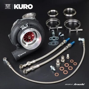 KURO 4" GTX3076R Rodamiento de Bolas Turbo Anti-soleada A/R 1.06 Banda V Entrada y Salida - Imagen 1 de 4