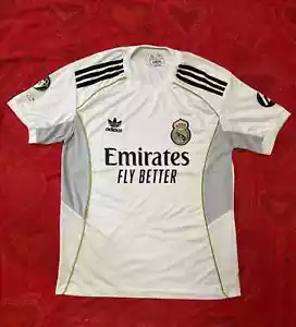 Mens Adidas Emirates Logo Graphic Colorblock Soccer Jersey. Size Large - Picture 1 of 24
