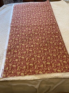 "Ornamental Scroll" Fabric Crafted with Pride in USA 100% Cotton 50 inches 54"W - Picture 1 of 4