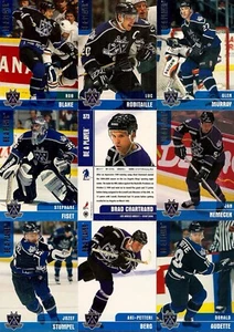 1999-00 BAP Be A Player Memorabilia Los Angeles Kings Juego Completo de Equipo (12) - Imagen 1 de 1