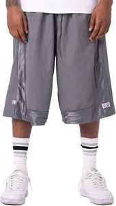 PRO CLUB Heavyweight Mesh Basketball Shorts in Charcoal Size L - Picture 1 of 12