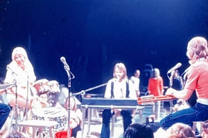 OA35-148 1970s Abba Singer Benny Andersson Orig Oscar Abolafia 35mm COLOR SLIDE - Bild 1 von 1
