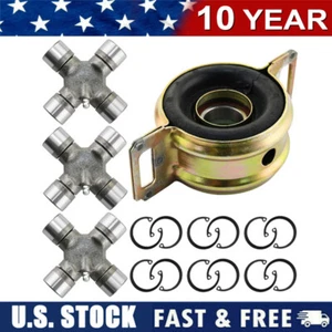 Driveshaft Support Bearing & Spicer U-Joints Set for 2005 - 2015 Toyota Tacoma - Imagen 1 de 6