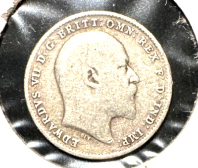 Great Britain 1909 3 pence KM 797.2 VF - Image 1 of 2