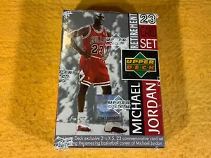N8-44 MICHAEL JORDAN RUHESTAND BASKETBALL KARTEN SET - OBERDECK - VERSIEGELT - 1999 - Bild 1 von 9