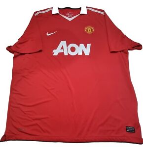MANCHESTER UNITED 2010 2011 HOME FOOTBALL SHIRT NIKE JERSEY SIZE 3XL
