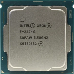 Intel Xeon E-2224G (SRFAW) 3.50GHz 8M Cache CPU Processor UNLOCKED FULL VERSION - Picture 1 of 1