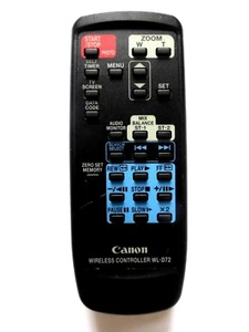 CANON CAMCORDER REMOTE CONTROL WL-D72 - Picture 1 of 1