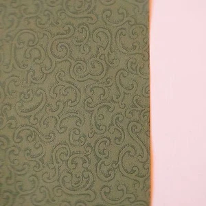 Vintage Wallpaper Green Filigree Scroll by Clarence House - Picture 1 of 2