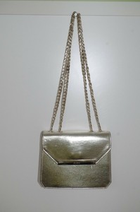 GUESS WOMENS SHOULDER BAG HANDBAG SMALL CROSS BODY GOLDEN SHINY EVENING NEW 319