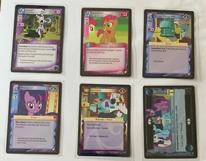My Little Pony CCG 2015 High Magic Lot of 6 Multi-Type Card Near Mint #2 - Picture 1 of 2