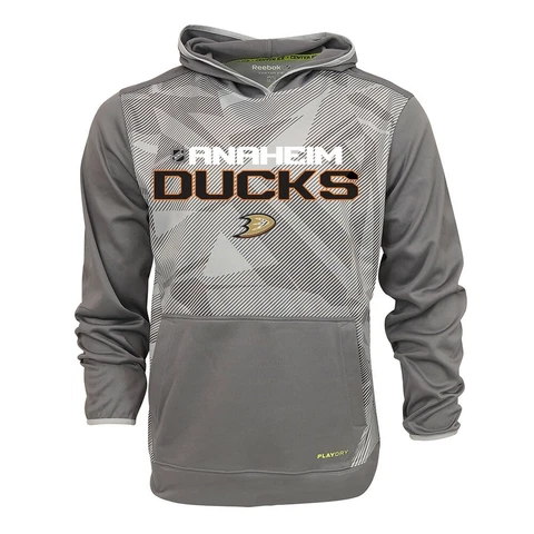 Anaheim Ducks NHL Reebok Men's Center Ice TNT Speedwick Hoodie Cover