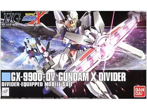 Bandai Model Kit HG 1/144 GX-9900-DV Gundam X Divider - Photo 1/6