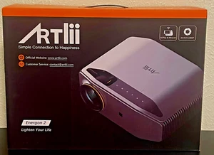 Artlii Energon YG620 FHD WiFi Bluetooth Projector for Home Theater NEW IN BOX!!! - Picture 1 of 11