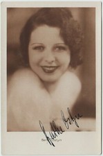 Autograph Autograph BERTHE OSTYN Actress Original Signed circa 1930 RARE!