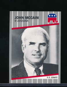 1989 National Education Association PAC Congress John McCain Arizona rc rookie