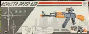 Kombat UK Army Force AK-47 Toy Gun Battery Powered Assault Rifle Machine Gun - Picture 1 of 1