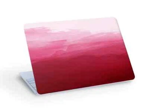 RED Watercolor LAPTOP SKIN Sticker, Red Watercolor Laptop Skin - Custom Size - Picture 1 of 1