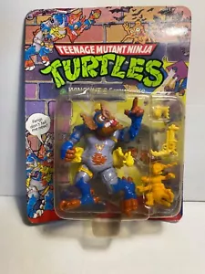 1990 TMNT Wingnut & Screwloose Unpunched MOC 28 Back - Picture 1 of 9