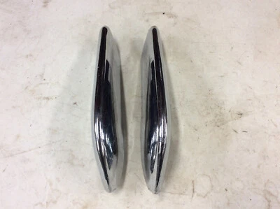 Par de protectores de parachoques delanteros originales Chevy Impala Bel Air Caprice 1966 66 Foto 1 de 4