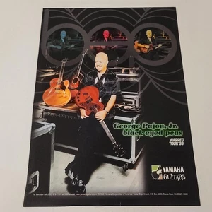 Anuncio de guitarras Yamaha George Pajon, Jr. (guisantes de ojos negros) - Imagen 1 de 2