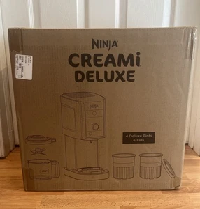 Ninja CREAMi Deluxe 11-in-1 Ice Cream Maker w/ Two 24-Oz. Pints - NC501 - Picture 1 of 2