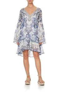 Camilla Talking About A Revolution A-Line Gathered Panel Dress - Picture 1 of 8
