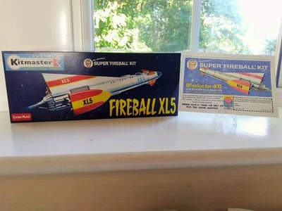 Fireball XL5 Kit Master Box, Gerry Anderson (perfekt für den Sammler)