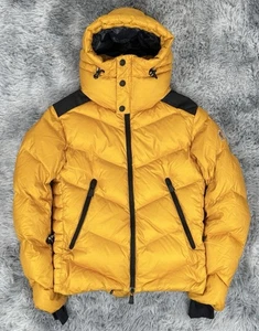 Moncler Grenoble Beckler Down Jacket Ski 1 0 21”ptp Coat Yellow RRP£1195 - Picture 1 of 18