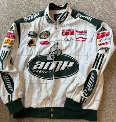 Chaqueta Nascar Dale Earnhardt Jr Talla L Guardia Nacional Wrangler Para Hombre Mediana Wgt Foto 1 de 4