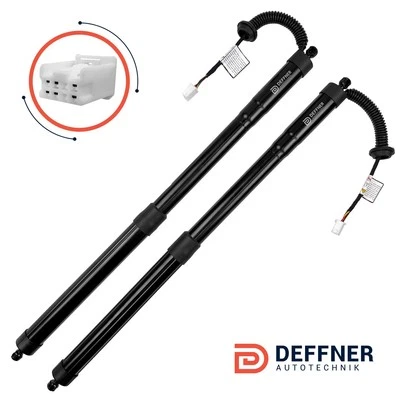 Juego de actuadores de portón trasero eléctrico MAZDA CX-5 / 2017-2024 - DEFFFNER T13 (izquierda + plataforma Foto 1 de 3