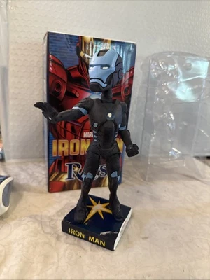 Tampa Bay Rays Iron Man Bobblehead Marvel Comics Superhero - Image 1 of 4