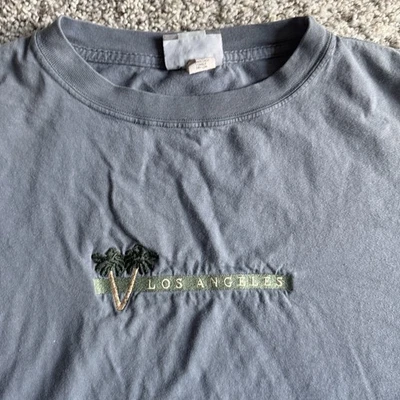 Camiseta Los Angeles Gris Talla X-Grande Estilo Vintage Foto 1 de 4