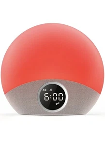 Sunrise Wake up Light Alarm Clock Sound Machine 30 Sound Bedside Lamp Digital - Picture 1 of 12