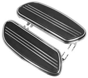 +2" Speedline Chrome Floorboards 86-16 Harley Touring FLHT FLHX FLTR FLHR FLT - Picture 1 of 7