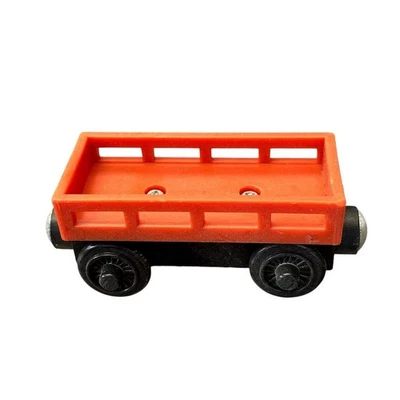 Thomas the Train Wooden Railway Red Cargo Car 3" Magnetic Couplings - Image 1 of 4
