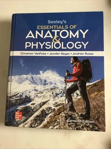 Seeleys Essentials of Anatomy and Physiology 11th Edition - Paperback - Great CD - Foto 1 di 6