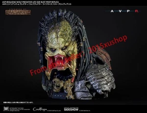 Sideshow × CoolProps 903360 Wolf Predator Life Size Bust 1/1 Scale Model Statue - Picture 1 of 17