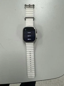 Apple Watch Ultra 49mm Titanium GPS + Cellular – Excellent Condition Unlocked - Photo 1 sur 4