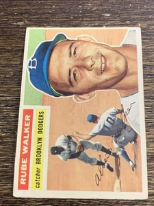 1956 TOPPS RUBE WALKER #333 DODGERS VG-EX OR BETTER - Picture 1 of 2