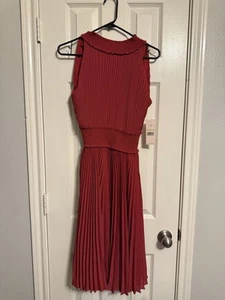 Maxikleid- von Nannette Lepore- Gr. 4 Small- rosa/rot- Neu mit Etikett - Bild 1 von 8