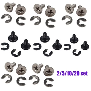 Für NEU 3DS/3DSLL/3DSXL Spielekonsole Akku Rückdeckel Ersatzschrauben Set - Bild 1 von 6