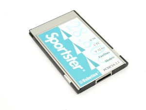 Vintage US Robotics Sportster PCMCIA 2.1 Fax/Modem 28800 CJE-0280 - USA - Zdjęcie 1 z 6