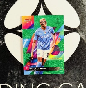 2023-24 Topps UCC Finest - Victor Osimhen Green Speckle /125 - SSC Napoli - Bild 1 von 2