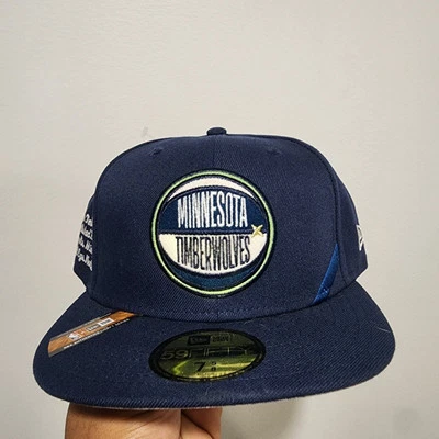 Rare New Era Minnesota Timberwolves Hat - Image 1 of 4